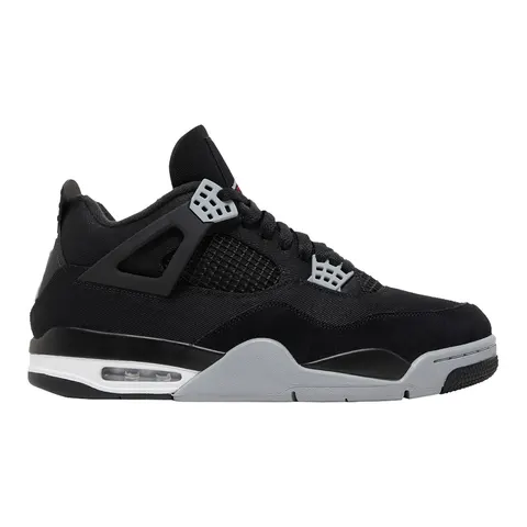 Jordan Air Jordan 4 — Black Canvas