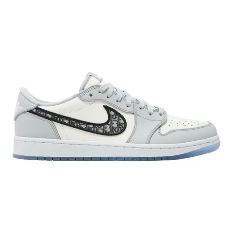 Jordan Dior x Air Jordan 1 Low — Wolf Grey