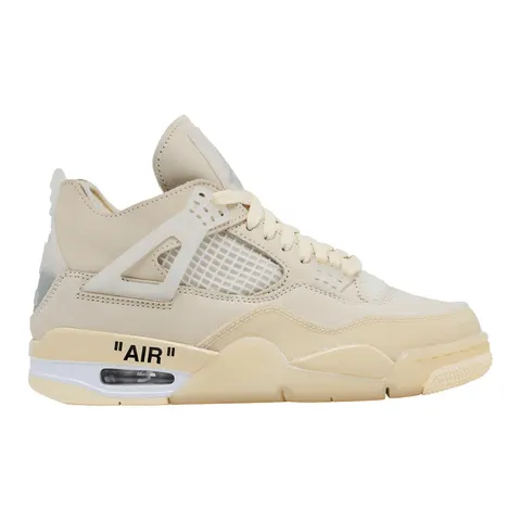 Jordan Off-White x Air Jordan 4 — Sail