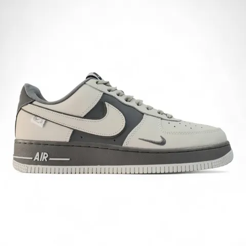 Nike Air Force 1 — Grey - Khaki (Custom)