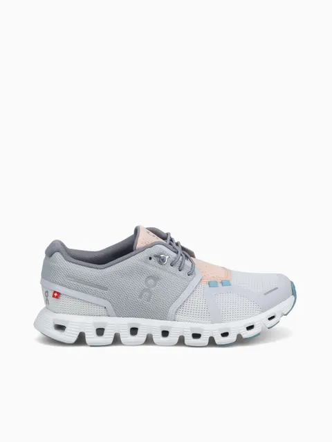 On On Cloud 5 Push — Glacier - Peach