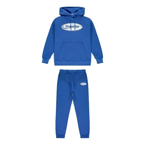 Trapstar Hooded Tracksuit — Blue