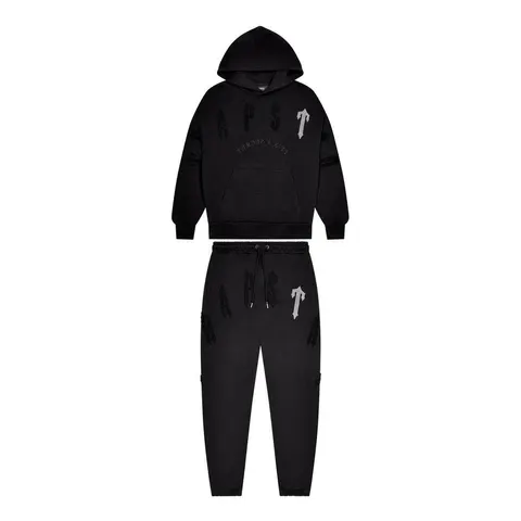 Trapstar Irongate Arch Chenille 2.0 Tracksuit — Blackout