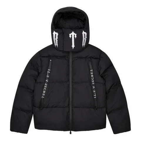 Trapstar Irongate Collar Puffer — Black