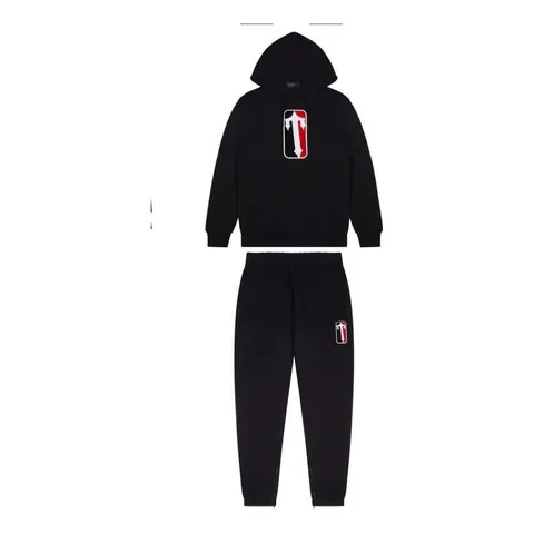 Trapstar T NBA Badge Tracksuit — Black