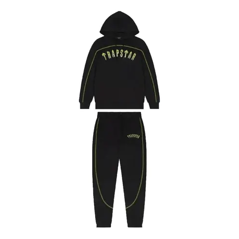 Trapstar x Central Cee Tracksuit — Black/Yellow
